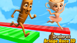 Brainrot Bridge Race 3D