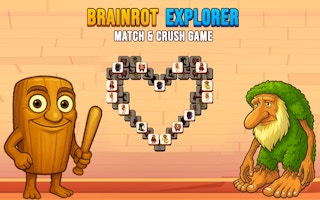 Brainrot Explorer: Match And Crush Game