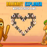 Brainrot Explorer: Match and Crush Game