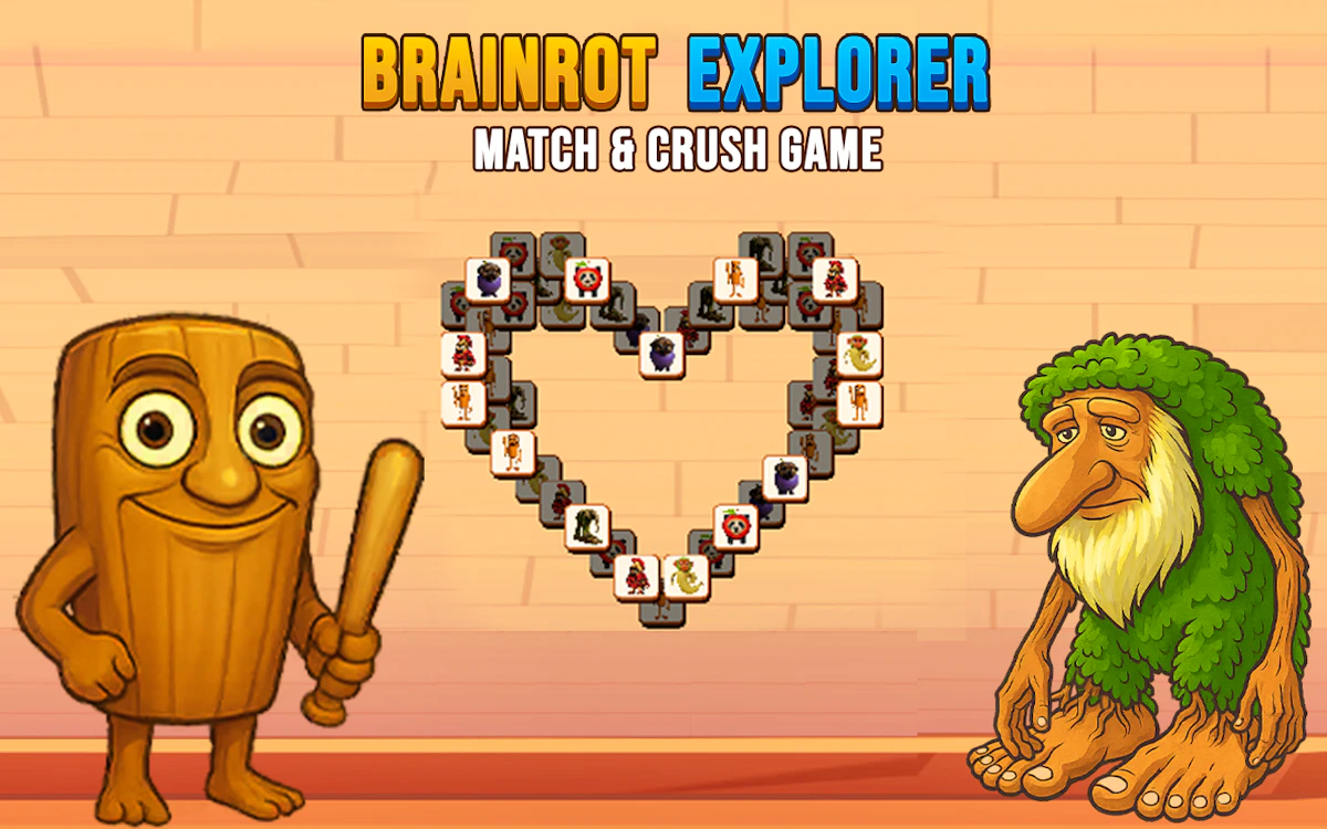 Play Brainrot Explorer: Match and Crush Game — free online Puzzle game