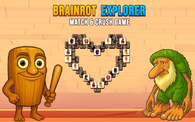 Brainrot Explorer Match And Crush Game