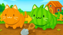 Brainrot Garden. Merge Cats