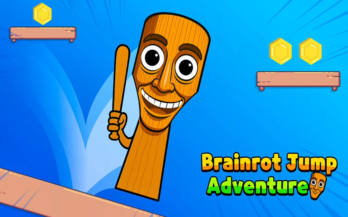 Play Brainrot Jump Adventure — free online Adventure game