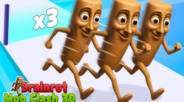 Brainrot Mob Clash 3D