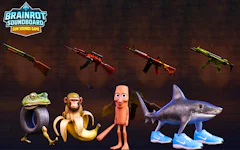 Brainrot Soundboard: Gun Sounds Game