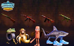 Brainrot Soundboard: Gun Sounds Game