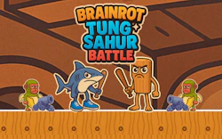 Brainrot Tung Sahur Battle
