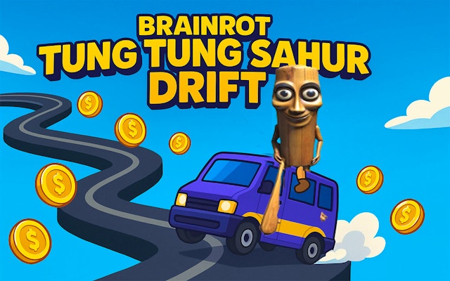 Brainrot tung Tung Sahur Drift game