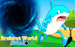 Brainrot World Hole io