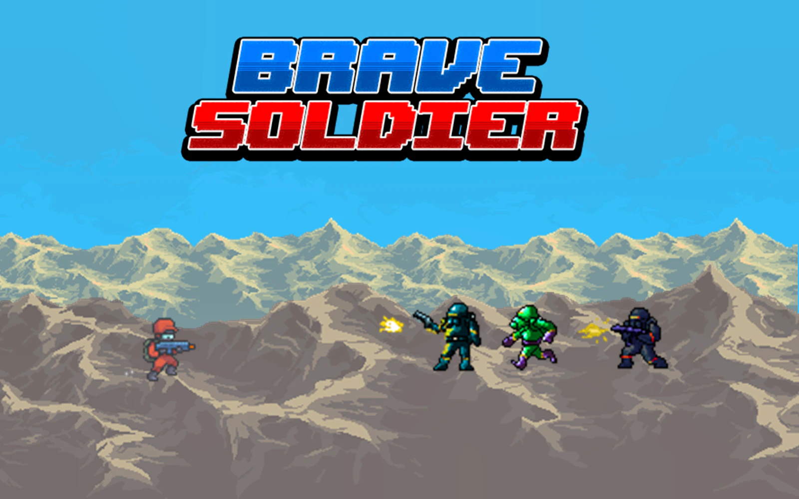 Brave Soldier — free online arcade game on Glaze Games