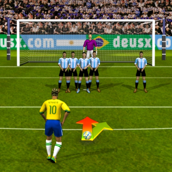 Penalty Fever 3D: Brazil - 🕹️ Online Game