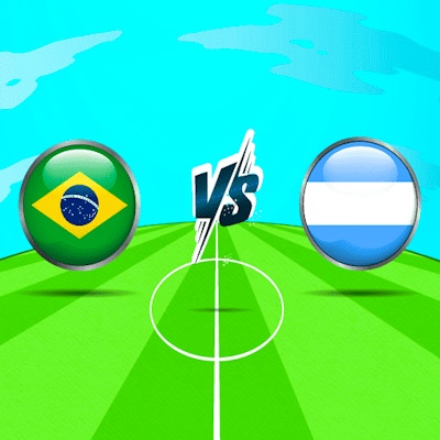 Brazil vs Argentina Challenge By Gamepix