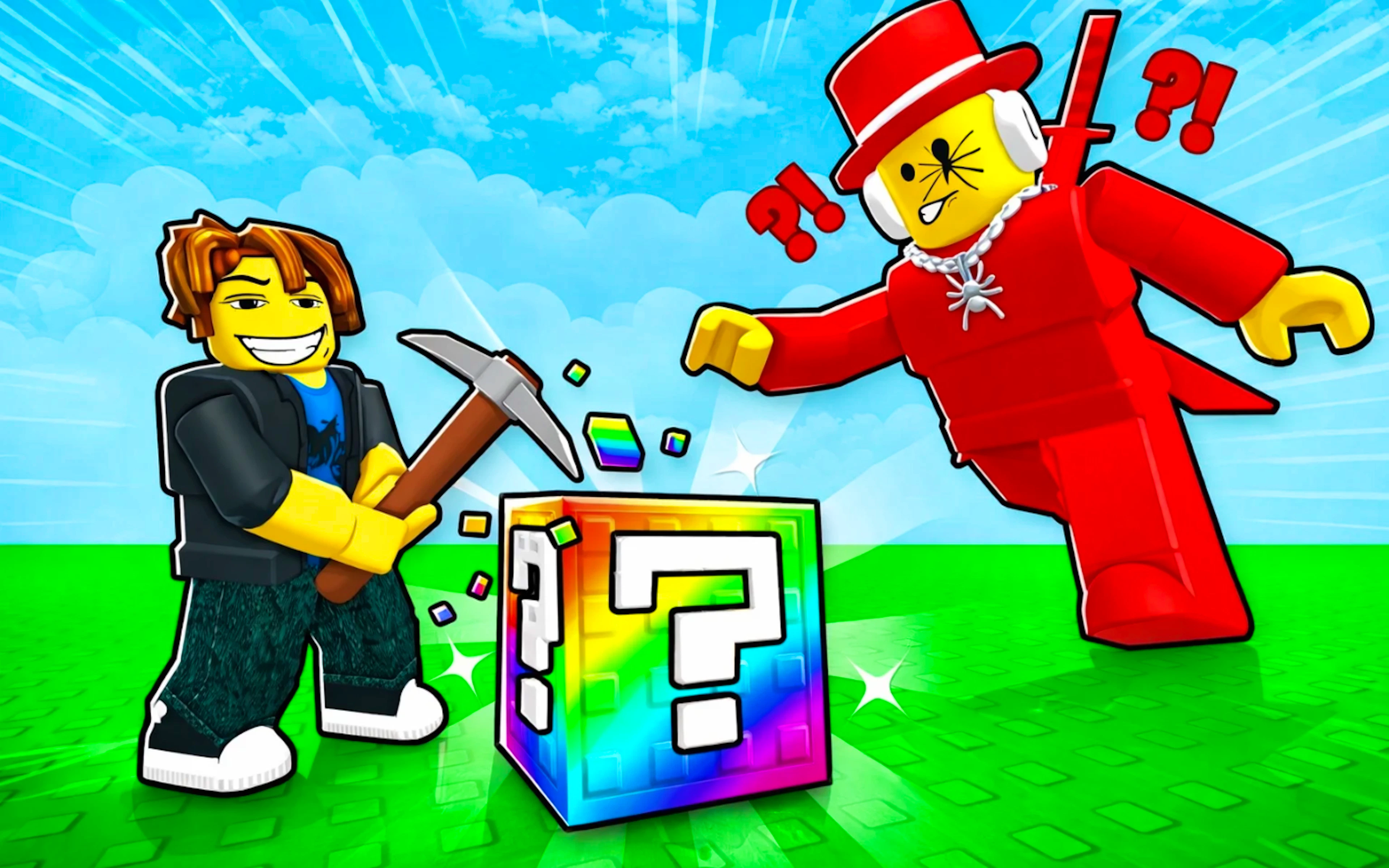 Break a Lucky Block!