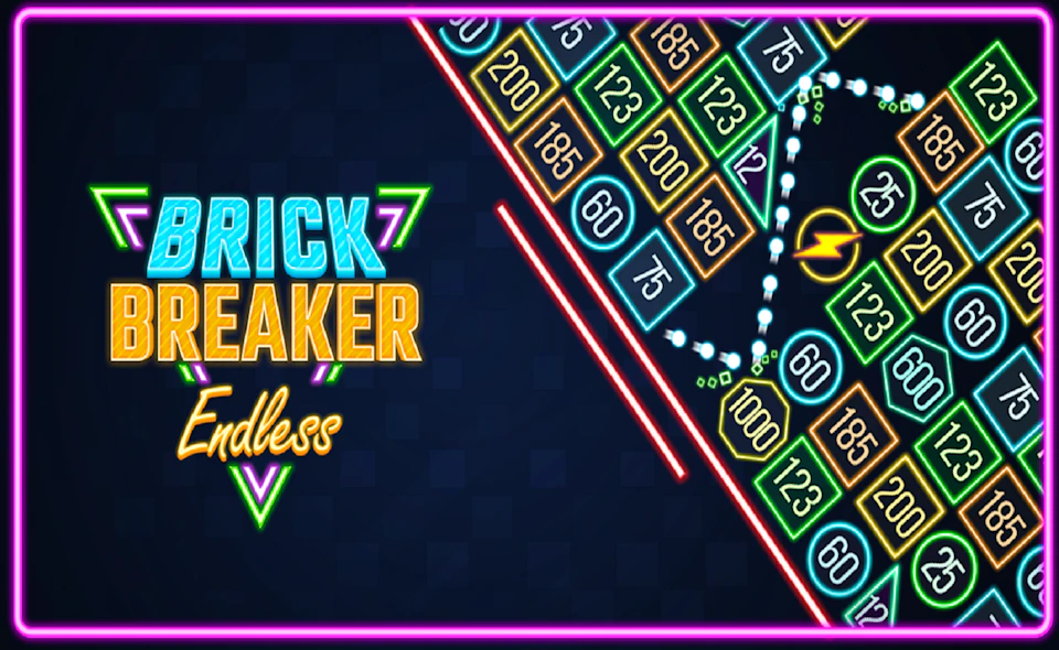 Brick Breaker Endless game thumbnail