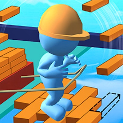 Brick Rush 3D By Gamepix