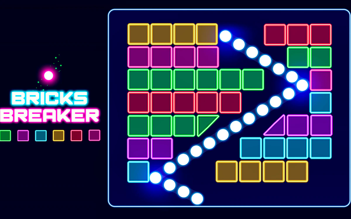 Play Bricks Breaker Deluxe — free online Arcade game