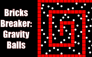 Bricks Breaker. Gravity Balls game cover