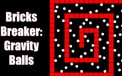 Bricks Breaker. Gravity Balls game artwork