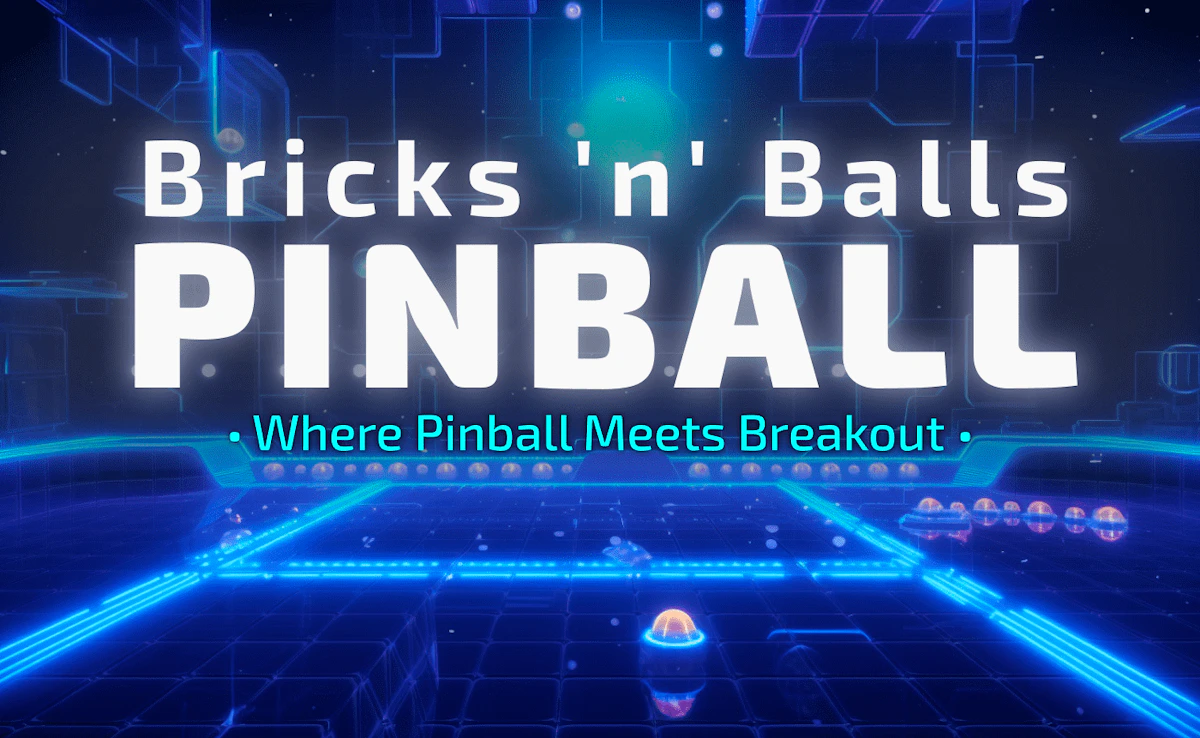 Play Bricks 'n' Balls Pinball — free online Ball game