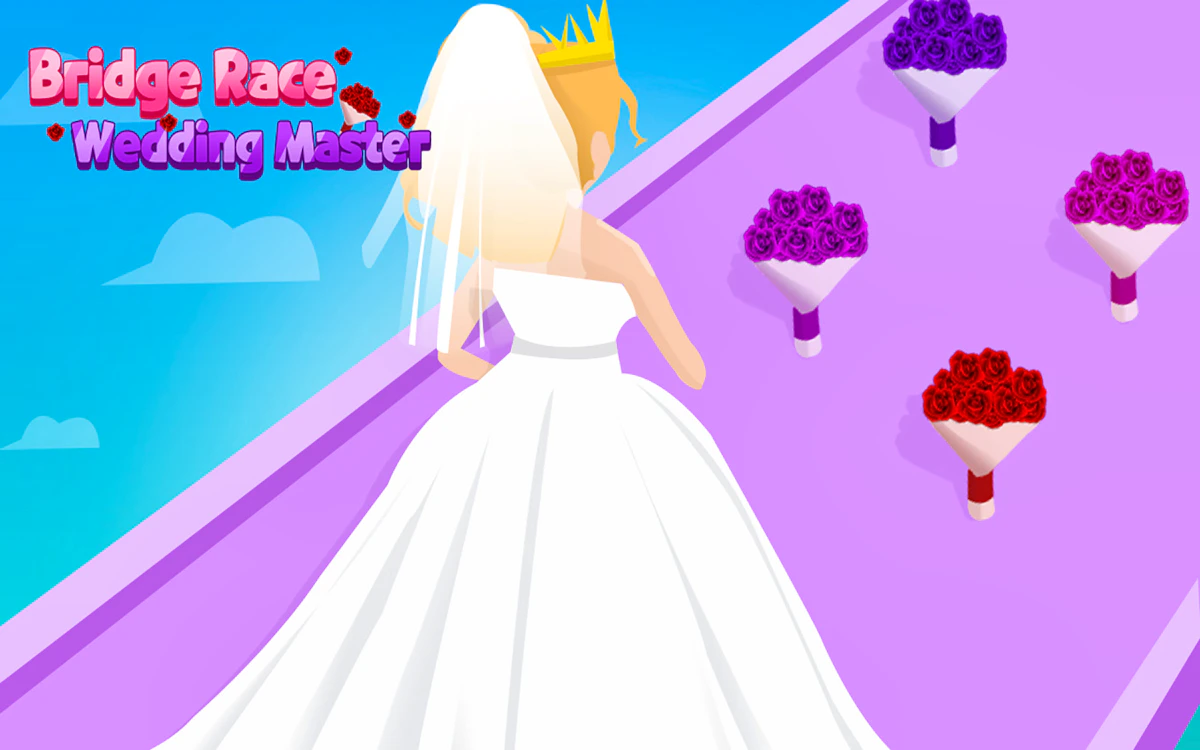 Play Bridge Race Wedding Master — free online Casual game