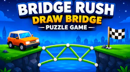 Bridge Rush - Draw Bridge Puzzle Game