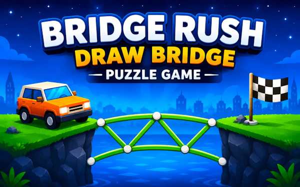 Bridge Rush – Draw Bridge Puzzle Game