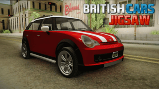 British Cars Jigsaw game cover