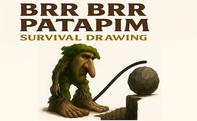 Brr Brr Patapim Survival Drawing