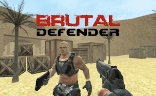 Brutal Defender game cover