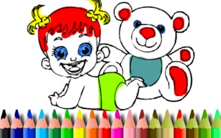 Bts Baby Doll Coloring Book