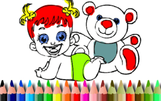 Bts Baby Doll Coloring Book game cover