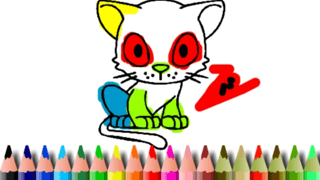 Bts Cat Coloring Book