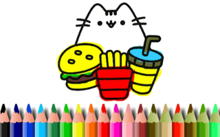 BTS Cute Cats Coloring Book