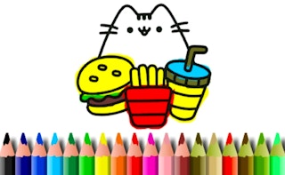 BTS Cute Cats Coloring Book