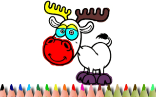 Bts Deer Coloring Book game cover