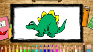 Bts Dinosaur Coloring Book