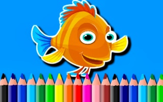 Bts Fish Coloring Book game cover