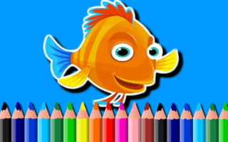 Bts Fish Coloring Book game cover