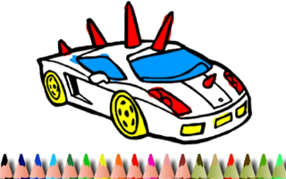 Bts Gta Cars Coloring Book game cover