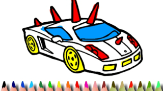 BTS Gta Cars Coloring Book