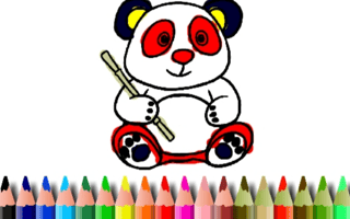 Bts Panda Coloring Book game cover