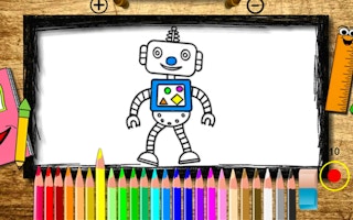 Bts Robot Coloring Book game cover