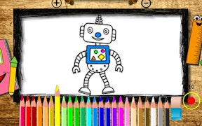 BTS Robot Coloring Book