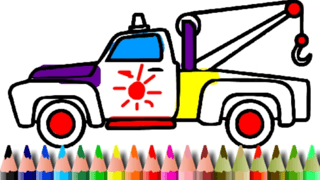 BTS Trucks Coloring Book