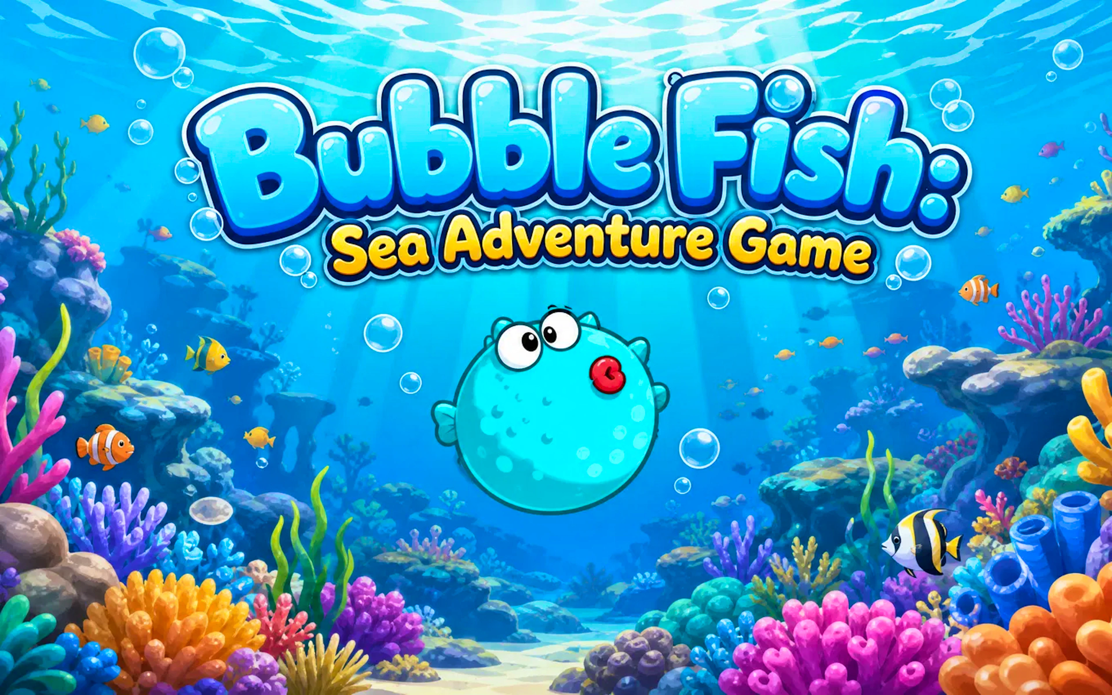 Bubble Fish Sea Adventure Game