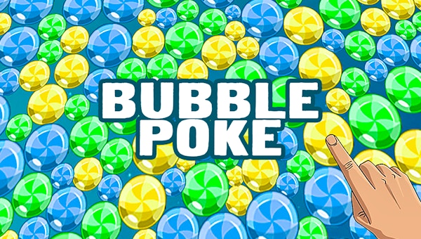 Bubble poke shop game