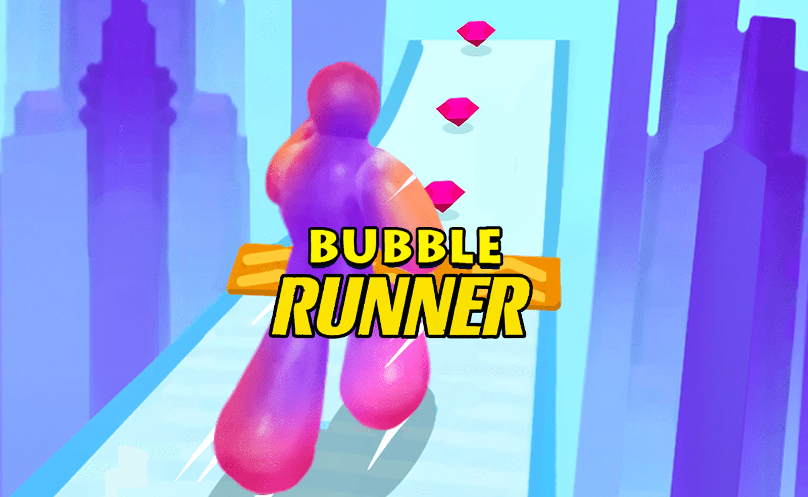 Bubble Runner — free online arcade game on Glaze Games