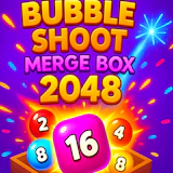 Bubble Shoot Merge Box 2048