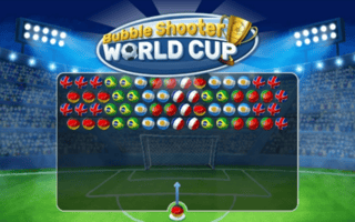 Bubble Shooter World Cup game cover