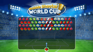 Bubble Shooter World Cup game cover